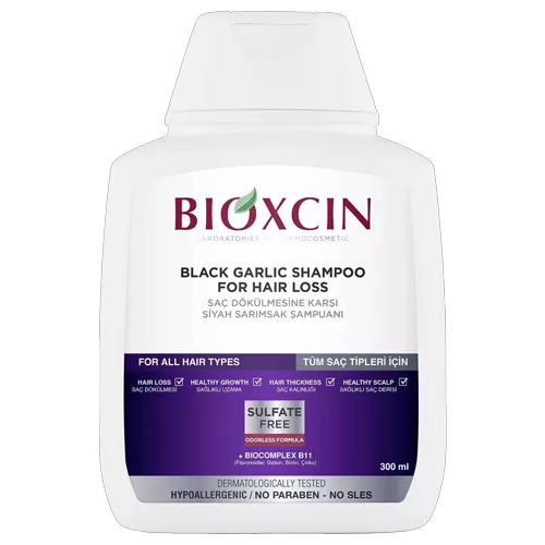 شامپو بیوکسین سیر سیاه (BLACK GARLIC)